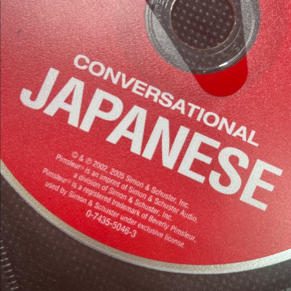 Simon & Schuster’s Pimsleur Conversational Japanese CD Set